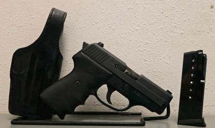 SIG Sauer P239 .357 SIG, DA/SA, 3.6" Barrel, German Frame, Extra Magazine, Holster, SN: SA4 89 989