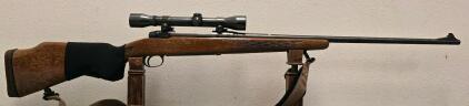 Savage 110DL Series H 7mm Rem Mag, Weaver K4-F Scope, Serial A154716, Wood Stock, Sling