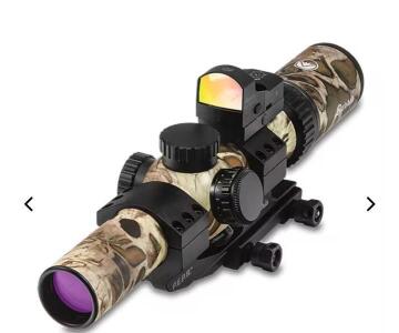 Burris MTAC 1-4x24mm Illum Ballistic AR Prym 1 Sand Storm Scope Combo 200467