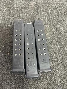 Glock .40 S&W 15-Round Magazines, Compatible With Glock 22/23/27/35