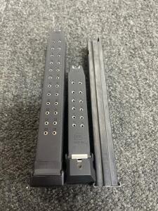 Set Of Used Glock & Metalform Pistol And SMG Magazines (.45 ACP, .40 S&W, 9mm NATO)