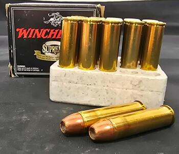 Winchester Partition Gold .460 S&W Magnum 260Gr JHP Handgun Ammo &ndash; 20 Rounds, Factory Box