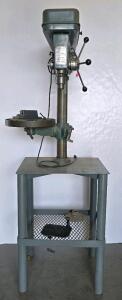 Chicago DP-17 12-Speed Heavy Duty Floor Drill Press, 3/4 HP Emerson Motor, 5/8" Chuck, Overall Height 6Ft