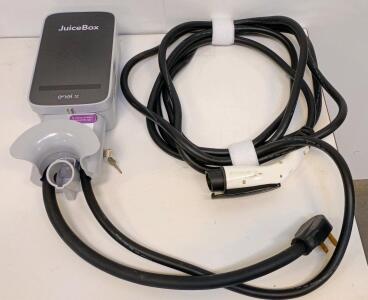 JuiceBox 40 Level 2 EV Charger, Enel X, NEMA 14-50, 40A, J1772, WiFi, 25Ft Cable, Indoor/Outdoor