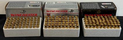 Winchester .22 Hornet Ammo, Super-X & Supreme, 34gr JHP, 45gr Soft Point, 148 Rounds, Boxes