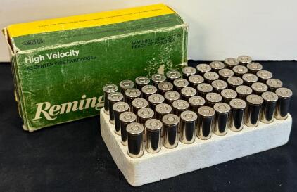 Remington .357 Magnum 158gr Soft Point Nickel Ammo, 50 Rounds, R357M3, Original Box Included