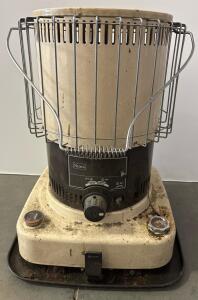 Sears 583.403110 Portable Kerosene Heater, 22,000 BTU/hr, 1.9-Gallon Tank, Made In Japan