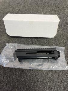 AR-15 Billet Upper Receiver, Black Anodized, Picatinny Rail, No Forward Assist
