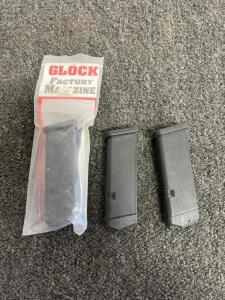 Glock OEM .40 S&W 10rd Magazines For Glock 22/23, LE Marked, Factory Polymer, Austria
