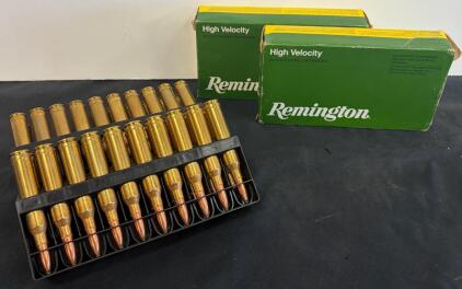 Remington 7mm Rem Mag 175gr Core-Lokt SP 20 Rounds, R7MM3, Brass Case, Factory Box (X2)