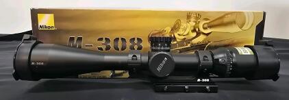 Nikon M-308 4-16x42 SF Matte BDC 800 Rifle Scope, M-308 Mount, Ballistically Matched .308/7.62