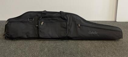 Cabela&rsquo;s Elite Long Rifle Soft Case CABLR1-BLK, Black, Padded, 48&rdquo; Exterior, Polyester