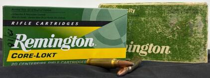 Remington Core-Lokt .300 Savage 150gr PSP Rifle Ammo, 40 Rounds, Factory Boxes, Two Styles