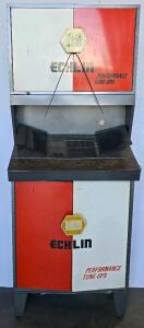 Echlin NAPA Metal Auto Parts Cabinet With Motorcraft, GM, NAPA NOS Parts, 79.75"x30.5"x18"