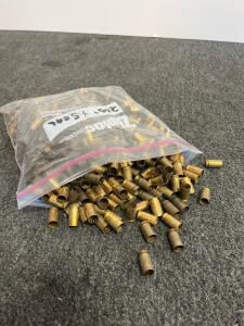 200+ Brass .45 ACP Pistol Cartridge Casings, Mixed Headstamps, Boxer Primed, Uncleaned