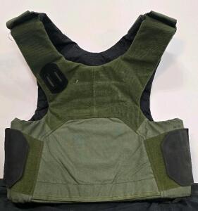 PROTECH Tactical Armor Carrier, Large, Olive Drab/Black, Adjustable Straps, Soft Armor Compatible