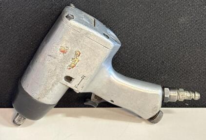 1/2" Pneumatic Impact Wrench, Pistol Grip, Reversible, Air Hose Fitting