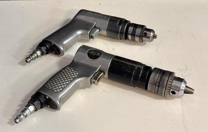 Sioux Tools SDR6P26N3 Pneumatic Pistol Grip Drill, 3/8" Keyed Chuck, 2600 RPM