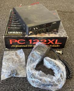 Uniden PC 122XL CB Radio Transceiver, 40 Channels, AM/SSB, 4W/12W Output