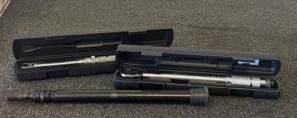 Torque Wrenches And TN200 Torque Multiplier With Cases