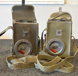 Vintage Soviet DP-5 Series Military Field Geiger Counter (Dosimeter) With Canvas Case