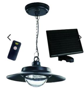 Nature Power Hanging Utility Solar Shed Light With Remote