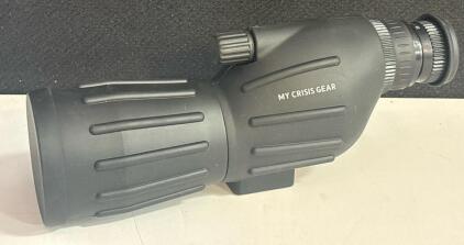 My Crisis Gear 15-40x50mm Spotting Scope With Fully Multicoated Optics And Accessories