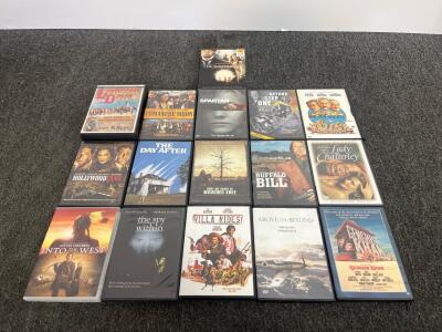 16 DVD Movies/TV Miniseries: Lonesome Dove, Into the West, Hollywoodland, The Illusionist & More