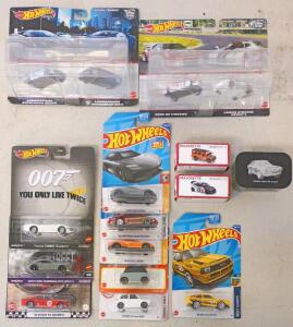 (16) Hot Wheels & Majorette 1:64 Scale Die-Cast Model Cars &ndash; Premium & Mainline Series