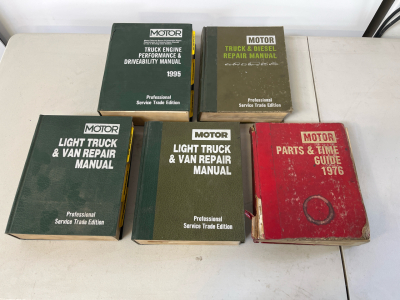 MOTOR Professional Shop Manuals&ndash; Truck, Van, Diesel, Parts & Time Guide 1976, 1995 Editions