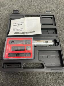 Craftsman Pneumatic Multi-Ratchet 3-In-1 Wrench Kit, Model 875.199000, 1/2", 3/8", 1/4" Drives