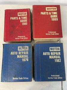 MOTOR Auto Repair Manuals And Parts & Time Guides (1976&ndash;1989)