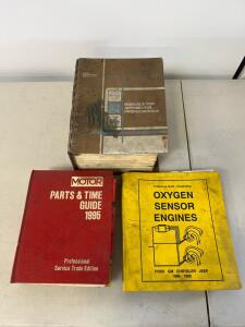 Mitchell Manuals Service Data, MOTOR 1995 Parts Time Guide, Oxygen Sensor Engines 1985&ndash;1992 Set