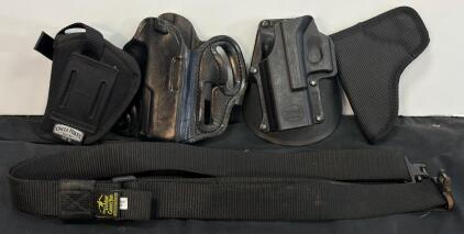 DeSantis 002 Speed Scabbard, Fobus GL2 LH For Glock, Uncle Mike&rsquo;s 36 + Outdoor Sling