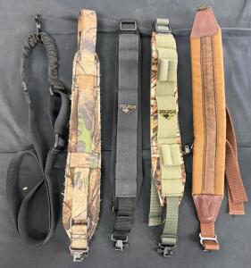 5 Rifle/Shotgun Slings &ndash; Butler Creek, Tactical, Padded, Camouflage, Leather