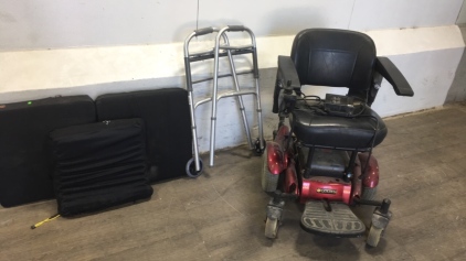 Electric Wheelchair And Walker