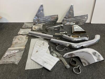 Harley-Davidson FL Series Chrome Trim Set With Mounting Hardware