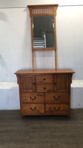 Dresser and Mirror