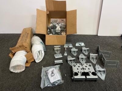 Wayne Dalton Garage Door Hardware Kit For Models 8000/8100/8200 With Sears Roebuck 4" x 20' Flexible Vent Tubing