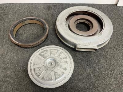 NAPA Round Metal Air Cleaner Assembly With NAPA 2053 Filter, Believed To Fit A Ford Fiesta III 1.4L (1989-1995)
