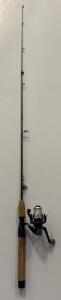 Quantum Snapshot Spinning Rod And Reel Combo, 6 Ft, Medium-Light Action