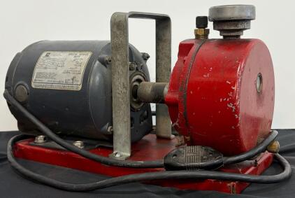 Blue-Point Bench-Mounted Electric Pump With Emerson 1/4 HP Motor, 1725 RPM, 115V