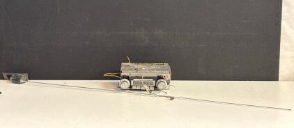 Vintage Oldsmobile AM Transistor Car Radio with Manual Telescoping Antenna, 1960s-70s, Untested