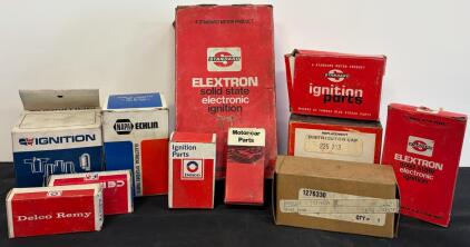 Vintage Ignition And Fuel System Parts (Delco, Standard, NAPA, BAP GEON, Fuel Pump)