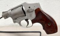 Smith & Wesson 642 Lady Smith Revolver, .38 Special +P, 1.875" Barrel, Stainless, Rosewood Grip - 4
