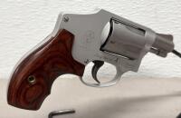 Smith & Wesson 642 Lady Smith Revolver, .38 Special +P, 1.875" Barrel, Stainless, Rosewood Grip - 5