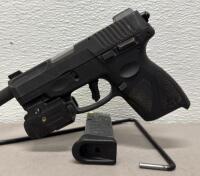 Taurus G2C 9mm Pistol, Serial ADJ733461, 3.2" Barrel, Defender DR-1062, 12-Round Mag