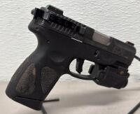Taurus G2C 9mm Pistol, Serial ADJ733461, 3.2" Barrel, Defender DR-1062, 12-Round Mag - 3