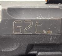 Taurus G2C 9mm Pistol, Serial ADJ733461, 3.2" Barrel, Defender DR-1062, 12-Round Mag - 7