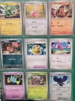 HUGE Binder of 160+ Pok&eacute;mon Cards w/ Tons of Holos and Rares - 16